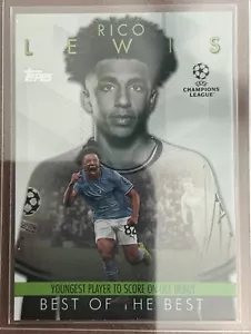 2023-24 Topps UEFA Club Competitions - Best of the Best #BM-9 Rico Lewis - Picture 1 of 2