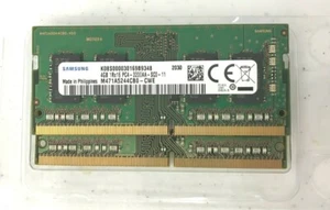 *Samsung 4GB 1Rx16 PC4-3200AA-SCO SO-DIMM Memory RAM M471A5244CB0 Laptop 3200MHz - Picture 1 of 3