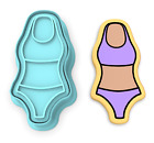Bikini Cookie Cutter & Stamp | Strój kąpielowy Lato Plaża Damski Strój Sexy Stroje kąpielowe 6