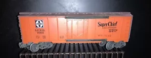 K-Line K-75033 Santa Fe ATSF Classic Reefer for Parts- please see photos! - Picture 1 of 10