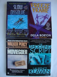 4 new FIILM MOVIE pb books MYSTERY fiction KLAVAN, PERCY, BORTON paperbacks rare - Bild 1 von 16