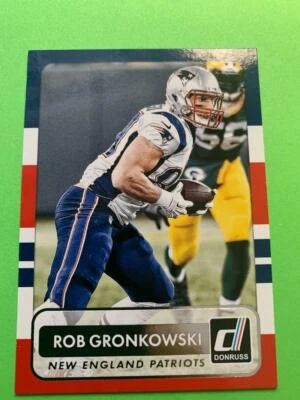 2015 Donruss Rob Gronkowski #118 New England Patriots - Image 1 of 2