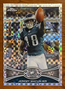 2012 Topps Chrome Football Refractor Xfractor JEREMY MACLIN #59 Eagles - Bild 1 von 2