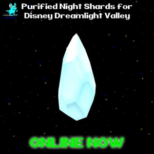 🌜 42 x 50 Purified Night Shards for Disney Dreamlight Valley ❇️ ONLINE ❇️ 🌜 - Picture 1 of 2