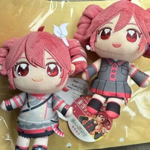 Kasane Teto Nuipurike Osuwari Plush Doll Mascot Set of 2 Fukuya 15cm Japan NEW - Picture 1 of 4