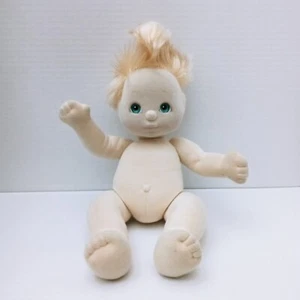Mein Kind Puppe Junge blonde glatte Haare aquablaue Augen - Bild 1 von 16
