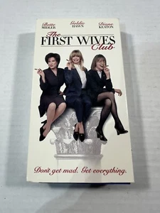 The First Wives Club - VHS Video Tape - Bette Midler, Goldie Hawn, Diane Keaton - Imagen 1 de 3