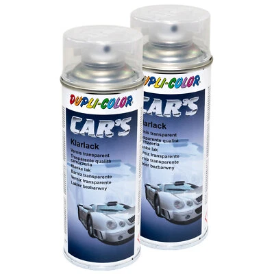 Klarlack glänzend 2 x 400 ml Sprühlack Lack Klar DUPLI-COLOR Lackspray 385858 - Bild 1 von 4