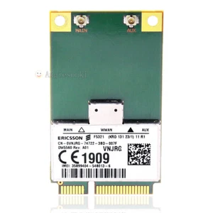 Dell E5430/5530/6230/6330/6430ATG/6530 DW5560 3G WWAN Mobile Broadband Card - Afbeelding 1 van 5