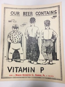 VINTAGE PAPER ADVERTISING SIGN - Picture 1 of 1