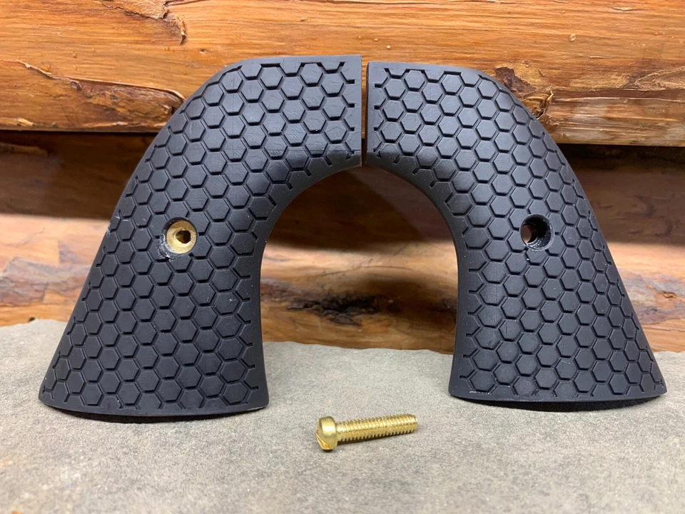 Empuñaduras Uberti Cattleman Taylors & Co 1873 SAA negras manijas de panal polímero Foto 1 de 4