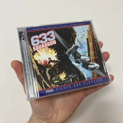 RON GOODWIN '633 SQUADRON / SUBMARINE X-1' 2 x CD - OOP FSM LTD SCORE SOUNDTRACK - Image 1 of 4