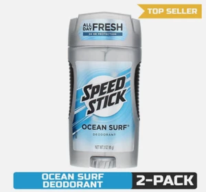 Speed Stick Solid Deodorant, Ocean Surf 3 oz (Pack of 2) - Picture 1 of 3