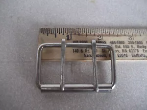 2 Prong Double Prong Steel Roller Buckle 2" General Use Buckle 1 Buckle - Picture 1 of 2