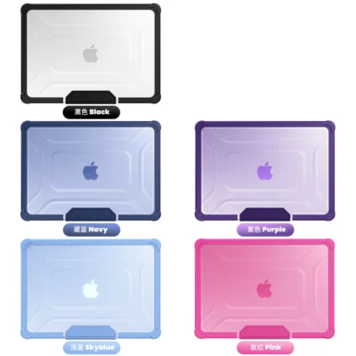 Funda rígida resistente resistente para MacBook Air 13,6 pulgadas A2681 (2022) Foto 1 de 4