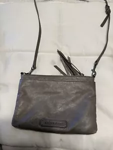 Lucky Brand Leather Crossbody Multi Compartment - Picture 1 of 16