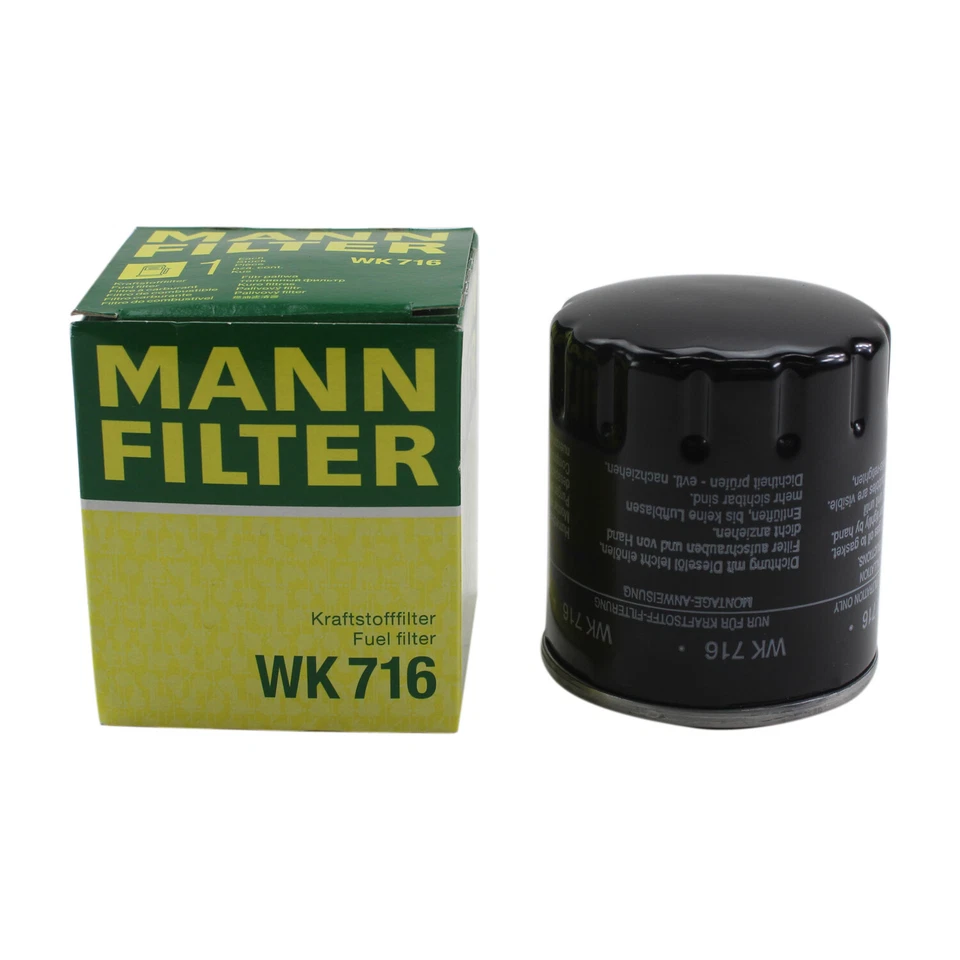 Filtro de combustible MANN WK716 para Mercedes Benz W123 W126 240D 300CD 300D 300SD 300TD Foto 1 de 4