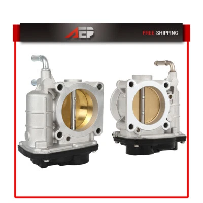 Carrocería del acelerador izquierda derecha para Infiniti G37 2008-13 para Nissan 370Z 2009-20 3,7 L Foto 1 de 4