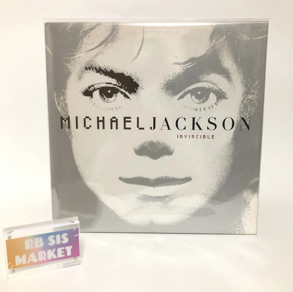 Michael Jackson Invincible 2LP Vinyl 2001 US ORIGINAL Notorious B.I.G. Epic - Image 1 of 4