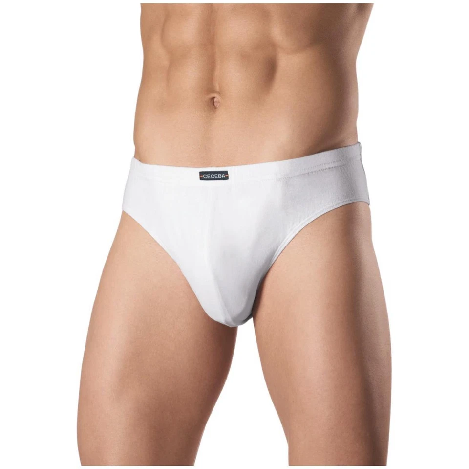 Ceceba Herren Slips 3er Pack Daytona Unterhosen Baumwolle Sportslips Komfortbund - Bild 1 von 1