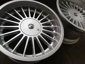 4x BMW E38 ALPINA STYLE DESIGN FELGEN 9x18 10,5x18 TÜV Teilegutachten - Picture 1 of 5