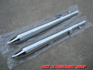 HONDA CD125 CD175 CA175 EXHAUST MUFFLER 1 PAIR LH&RH // Brand New - Picture 1 of 7