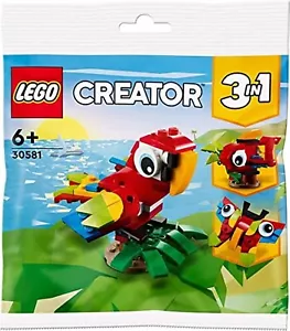 LEGO Creator Kreatur Tropischer Papagei Polybeutel Set 30581 Brandneu - Bild 1 von 2