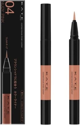 Delineador de ojos Kanebo KATE Conscious Color 0,35 ml 04 rosa nude Foto 1 de 4