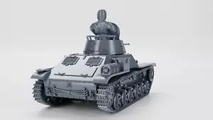 Tanque ligero Ke-To tipo 2 - Ejército japonés - Escala 28 mm - Bolt Action - wargame3d - Imagen 1 de 6