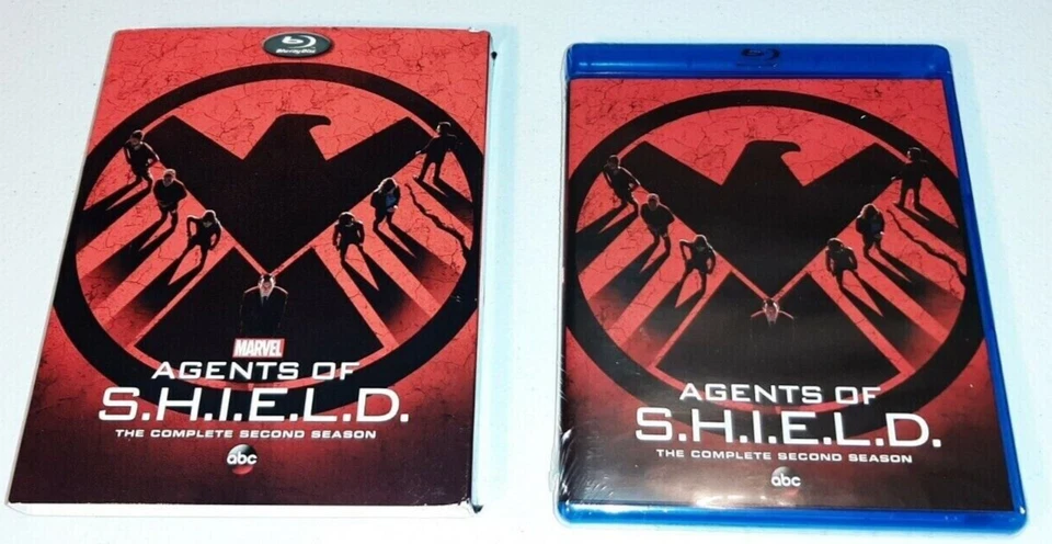 New Marvel's Agents of S.H.I.E.L.D. Season 2 Blu-ray Disc With Slip Cover Shield - Image 1 of 1