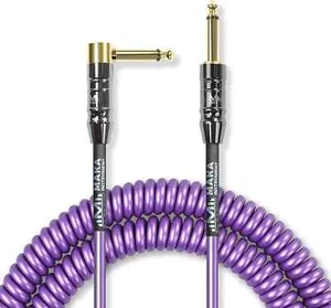Premium Guitar Coil Cable 20 Feet, Instrument Coiled Curly Cord for Guitar Bass, - Picture 1 of 2