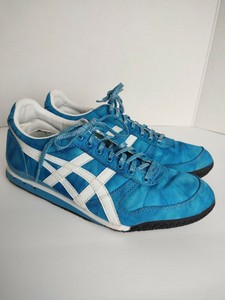blue asics tiger