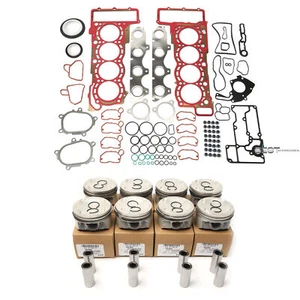 Engine Rebuild Pistons Gaskets High Power Kit 077198151AB Fit For AUDI A6 A7 A8 - Picture 1 of 11