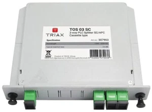 TRIAX - Divisor PLC, 3 vías, TOS 03 SC - Imagen 1 de 6