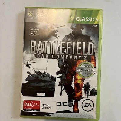Battlefield Bad Company 2 Xbox 360 PAL Complete - Image 1 of 4