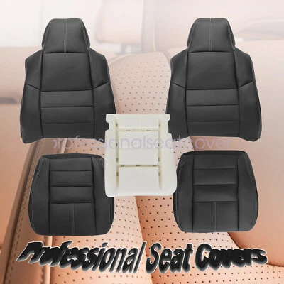 For 2008-10 Ford F250 F350 Super Duty Lariat Both Side Seat Cover & Driver Foam - Image 1 of 4