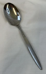 Cucchiaio da zuppa ovale olandese Amefa tempo tulipani inox 7 5/8"" posate argenteria - Foto 1 di 5