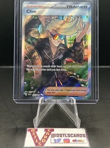 Pokemon Paldean Fates - CLIVE FULL ART 227/091 NM/M - Foto 1 di 3