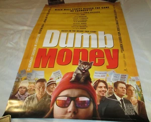 Dumb Money THEATER  Original Double Sided Movie Poster 27 x 40 INCH NOS - Picture 1 of 3