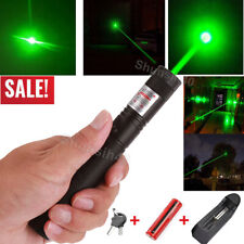 990Miles Green Laser Pointer Lazer Pen High Power Visible Beam  Light+Batt 532nm