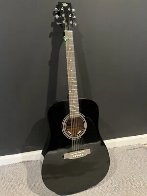 Guitarra acústica Rogue RA-090 Dreadnought negra Foto 1 de 4