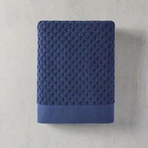 Better Homes & Gardens Signature Soft Texture Bath Towel, Blue Admiral - Picture 1 of 3