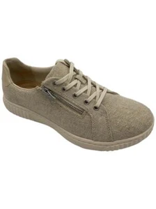 Clarks Collection Lace-Up Sneakers Caroline Echo Natural - Picture 1 of 3