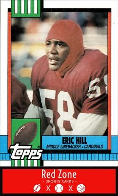 1990 Topps - #432b Eric Hill NM Set Break. - Image 1 of 2