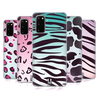 HEAD CASE DESIGNS FAD ANIMAL PRINTS GEL CASE & WALLPAPER FOR SAMSUNG PHONES 1 - Image 1 of 4