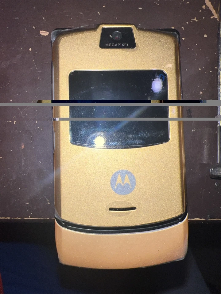 Teléfono Móvil Motorola Razr V3i Dolce Gabnna (Edición Limitada) Desbloqueado Abatible Foto 1 de 4