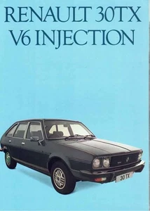 Catalogue brochure Renault 30 TX 03/1979 Grande Bretagne / U.K. - Picture 1 of 2
