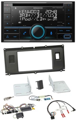 Kenwood CD 2DIN DAB USB Lenkrad Bluetooth Autoradio für Land Rover Evoque Blinds - Bild 1 von 4