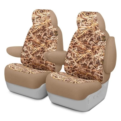 For Dodge Durango 04-06 Cowboy Camo 1st Row Straw Custom Seat Covers Foto 1 de 4