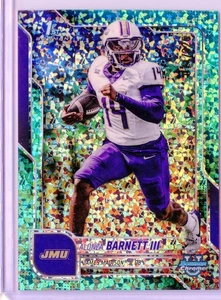 2025 Bowman Chrome U Alonza Barnett III Aqua Mini-Diamond Refractor #/325 - Picture 1 of 2